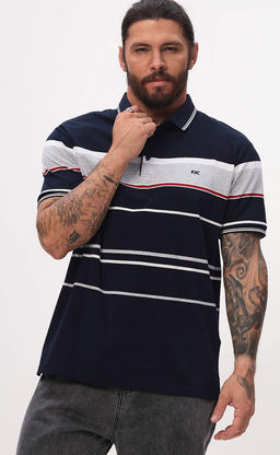 Поло муж. F511-07-825 blue - Fine joyce фото 9