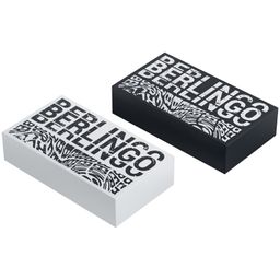 Цена за 2 шт. Ластик Berlingo "Monochrome" (BLc_00S01) прямоугольный, ECO-ПВХ, 45*25*10мм