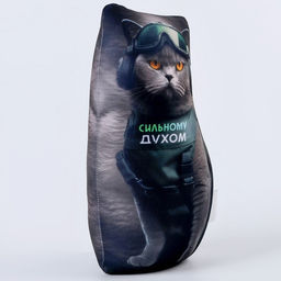 Антистресс игрушка, кот Сильному духом - Mni mnu фото 3
