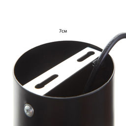 Светильник BayerLux «Лучик» 2хЕ27 40 Вт черный 50×5×30-130 см