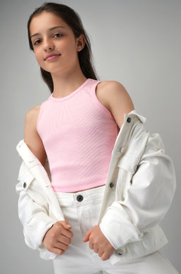 Майка-топ в рубчик для девочки Happyfox - Happy fox фото 8