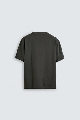 CAMISETA BOLSILLO AARON LEVINE X ZARA / Gris antracita  фото 8