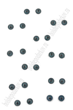 Фурнитура "Глазки для игрушек" 6 мм (50 шт) SF-7621, №3