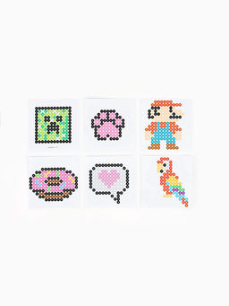 Аквамозаика «Сделай брелок», 2 основы, 24 трафарета, 2400 шариков