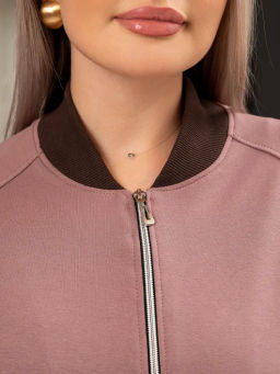 Костюм женский Модный Молочный шоколад М-233К MODAMICA