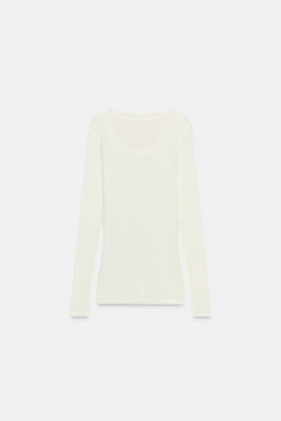 LONG SLEEVE T-SHIRT - Zara фото 5