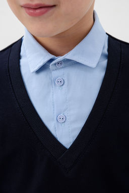 Обманка школа длинный рукав