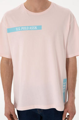 Erkek Comfort Fit Bisiklet Yaka A__k Pembe Ti__rt Sepette S_rpriz _ndirim - U.s. polo assn фото 6