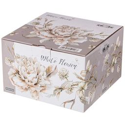 ЧАЙНАЯ ПАРА LEFARD WHITE FLOWER 500 МЛ СЕРАЯ  фото 2