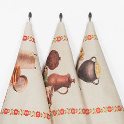 Комплект полотенец из 3 шт. 22С145-ШР+К/п.р/фкор 45*60 "Белорусская кухня 2 - 3" цв. 0 рис. 2