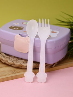 Ланчбокс "Bear-bunny", purple, 700 мл