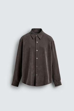 FLOWING RELAXED FIT SHIRT - Zara фото 7