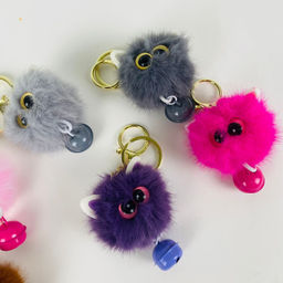 Брелок Помпон с бубенчиком в ассортименте - Storyland фото 2