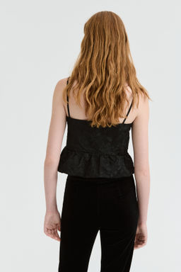 Top burbuja con tirantes espagueti - H&m фото 7