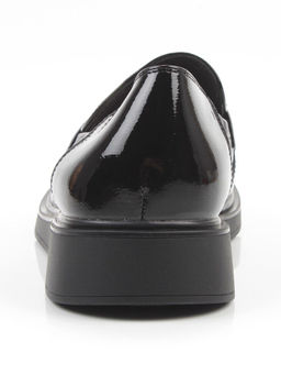 03-DEB103-3 BLACK Лоферы женские (натуральная кожа)