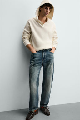 WAFFLE-KNIT HOODIE - Zara фото 14