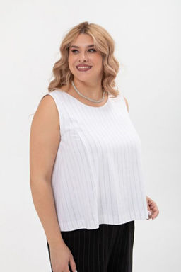 Топ Luxury Moda 1303 бело-черный