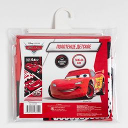 Полотенце Тачки, 70х146 см, 100% хлопок 160гр/м2 - Disney фото 12