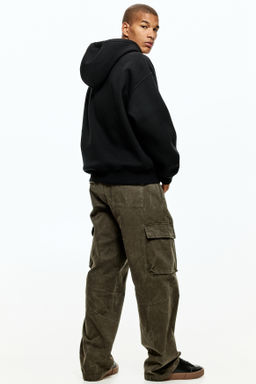 Chaqueta sudadera con capucha Oversized Fit - H&m фото 5
