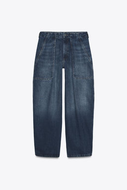 ZW COLLECTION BALLOON JEANS - Zara фото 8