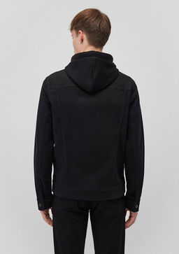 Brandon 90lar Siyah Jean Ceket - Mavi фото 5