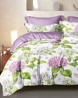 Постельное белье поплин эксклюзив - Дамира 2 сп. с Евро простыней (нав.70х70)