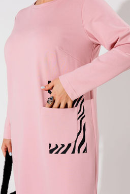 Платье ANELLI 1427 розовый  фото 4