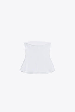 INTERLOCK BANDEAU TOP - Zara фото 24