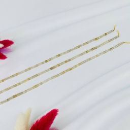 Бусины для украшений из Рутилового кварца 39 см