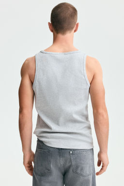 Camiseta sin mangas en canal? Slim Fit - H&m фото 11