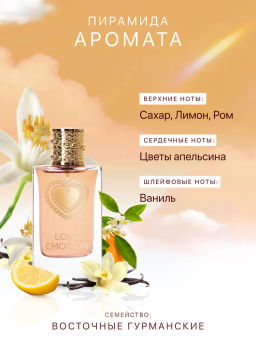 Dilis Парфюмерная вода для женщин Love Emotion 75 мл