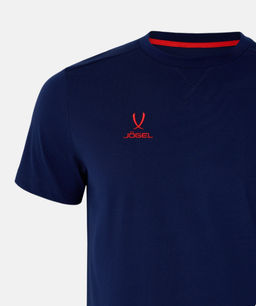 Футболка тренировочная JOGEL DIVISION PerFormDRY Training CVC Tee, темно-синий  фото 5