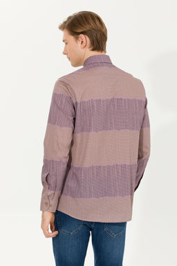 U. S. Polo Assn Мужская рубашка с длинным рукавом Stone - U.s. polo assn фото 5