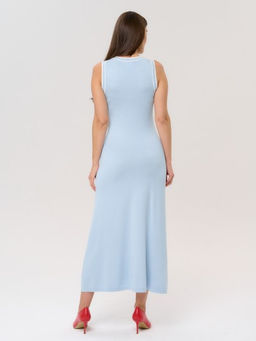 Платье женское ZZ-03005 l.blue/white - Eleganzza фото 4