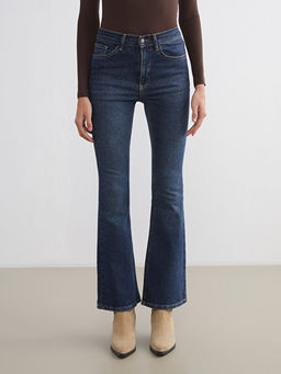 Flare Kad?n Jean Pantolon