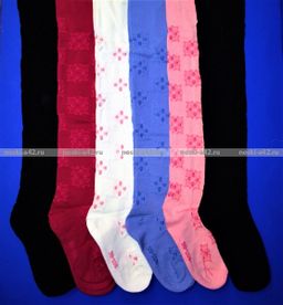 Цена за 10 пар. Зувей колготки детские артикул С-3064 ажурные 92-98  фото 7