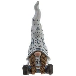 Фигурка декоративная "Гном", L8 W7,5 H17 см, 4в.