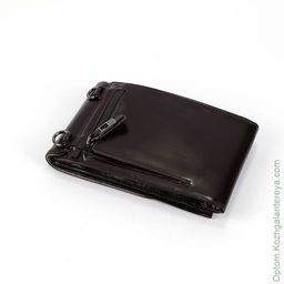 Мужская кожаная сумка-портмоне 2019958А К214 Кофе - Dff фото 4