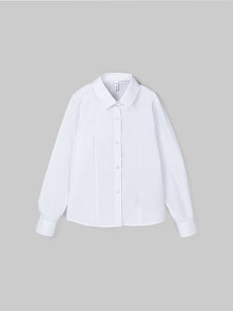 Рубашка Белая для девочки 7+ - Bungly фото 2