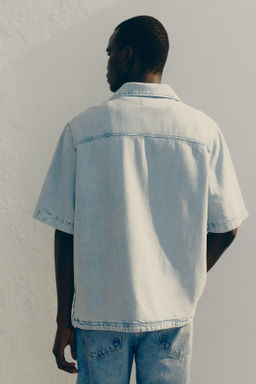 Camisa resort en denim Regular Fit - H&m фото 5