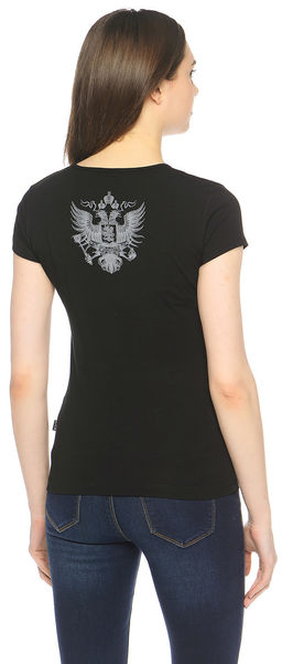 Футболка женская Герб России - Good фото 3