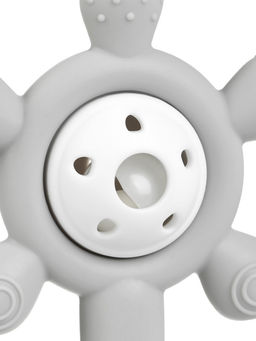 Прорезыватели силиконовые для зубов «Банан и погремушка», набор 2 шт.