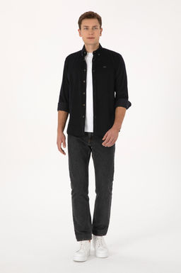 Erkek Siyah Uzun Kollu G_mlek - U.s. polo assn фото 4