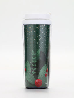 Подарочный набор Happy New Year: гель для душа, мочалка и термостакан, аромат хвойный лес, URAL LAB  фото 10