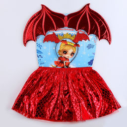 Карнавальный набор «Королева драконов»: крылья, юбка, ободок, красный