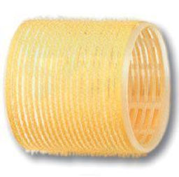 Dewal Бигуди-липучки R-VTR17, 65 мм, желтый, 6 шт