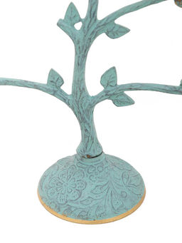 Подсвечник на 3 свечи патина № Коп50196 - Ганг фото 3