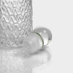 Банка для сыпучих Доляна «Холодок», 100 мл, 5×12 см, стекло, прозрачная