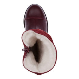 Сапоги детские шерсть 22017 кожа, МОСКВА бордо - Tapiboo фото 7