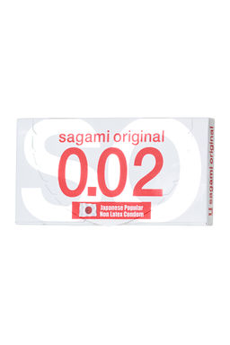 Презервативы Sagami, original 0.02, полиуретан, ультратонкие, гладкие, 19 см, 5,8 см, 2 шт.  фото 2